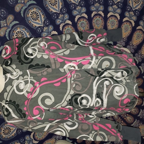 U A scrubs , size small,  long sleeved jacket - Picture 1 of 5